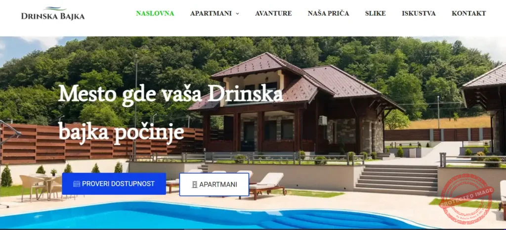 Apartmanos weboldal