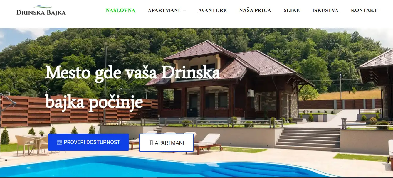 Apartmanos weboldal